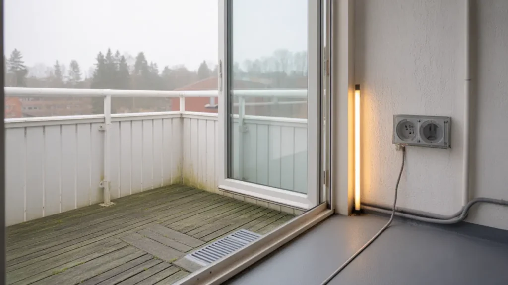 el och belysning i din inglasning planera s kra uttag r tt ip klassning och smart led f r balkong och altan